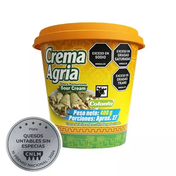 Crema Agria Colanta X 400gr