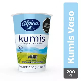 Kumis Alpina Vaso X 200g