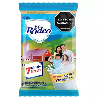 Leche En Polvo El Rodeo Azucarada X 875gr