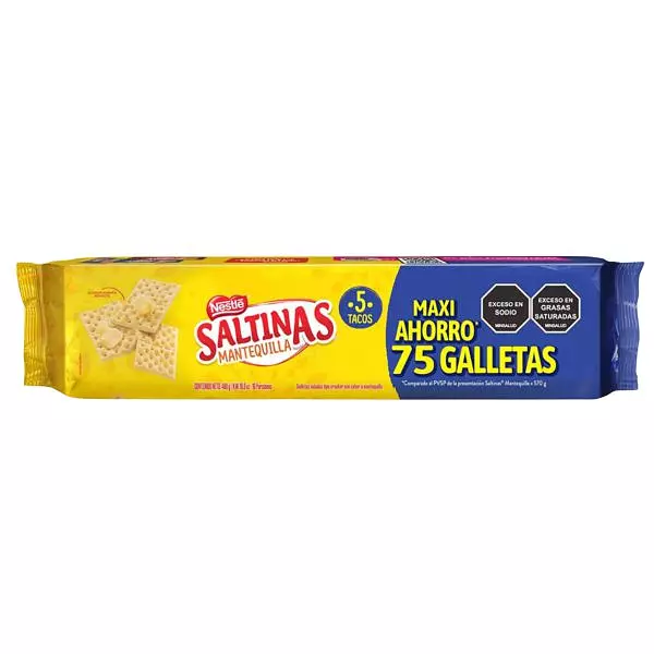 Galletas Saltinas Mantequilla 5 Tacos