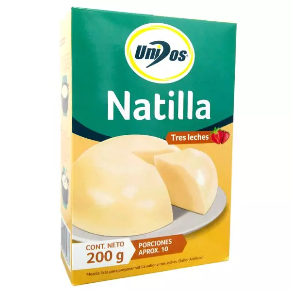 Natilla Unidos Tres Leches X 200g