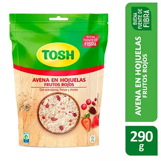 Avena Tosh Hojuelas Frutos Rojos X 290g