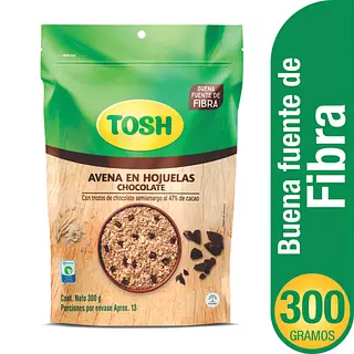Avena En Hojuelas Tosh Chocolate X 300g