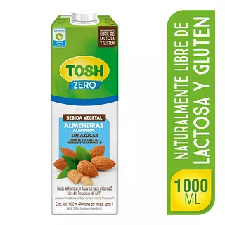 Bebida Tosh Almendra X 1000ml