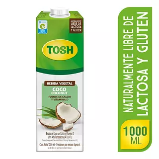 Bebida Tosh Coco 1000ml