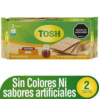 Galleta Tosh Miel 2 Tacos 418g