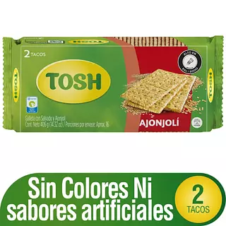 Galleta Tosh Ajonjolí 2 Tacos