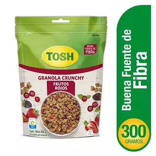 Granola Tosh Frutos Rojos X 300gr