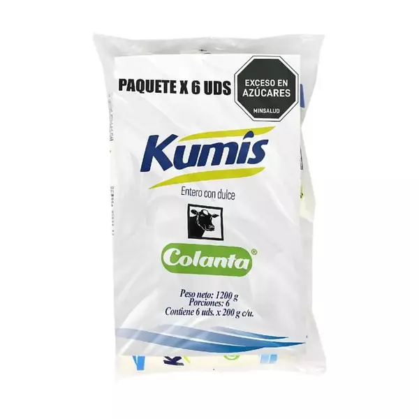 Kumis Colanta X 200g 6 Unidades