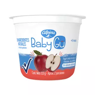 Yogurt Alpina Baby Gü Manzana X 113g