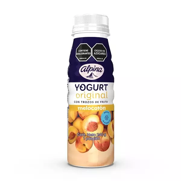 Yogurt Alpina Original Melocotón X 240g