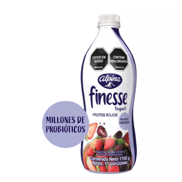 Yogurt Alpina Finesse Frutos Rojos X 1700g