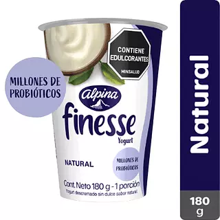 Yogurt Alpina Finesse Natural X 180g