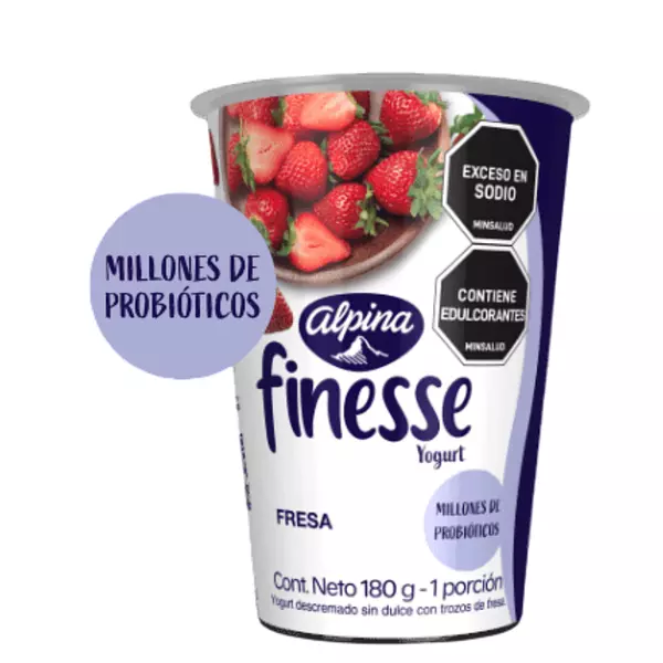 Yogurt Alpina Finesse Fresa X 180g