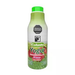Yogur Colanta Fresa Garrafa X 1000g