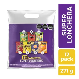 Lonchera Frito Lay X 12 Unidades