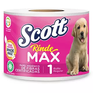 Papel Higiénico Scott Rindemax X 1 Rollo