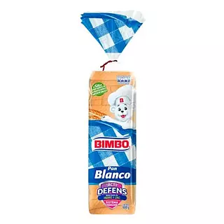 Pan Tajado Bimbo Blanco X 600g