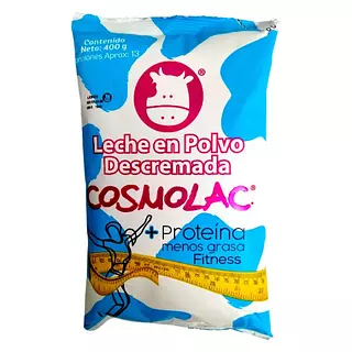 Leche En Polvo Cosmolac Descremada X 400g