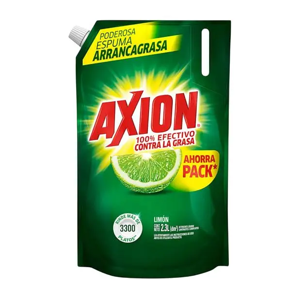 Lavaplatos Líquido Axion Limón X 2.3l
