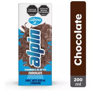 Leche Alpin Chocolate Caja X 200ml