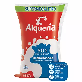 Leche Alquería Deslactosada X 1300ml