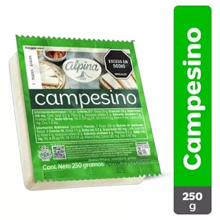 Queso Campesino Alpina X 250g