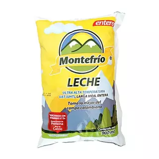 Leche Montefrío Entera Uht X 900ml