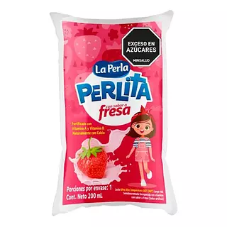 Leche Saborizada La Perla Perlita X 200ml