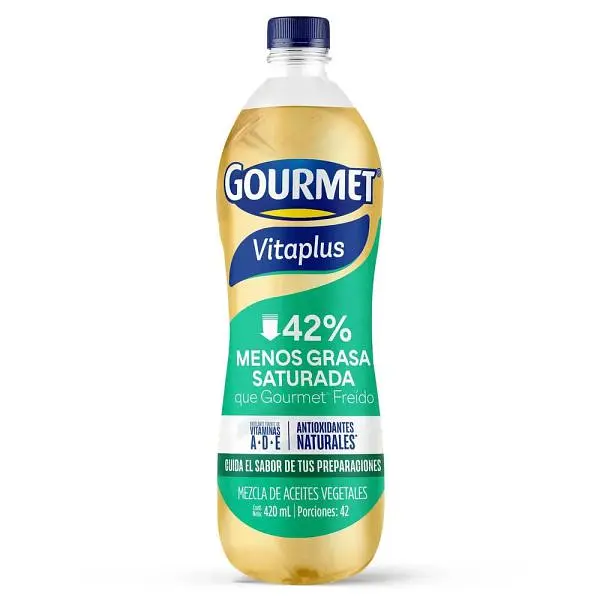 Aceite Gourmet Vitaplus X 420ml