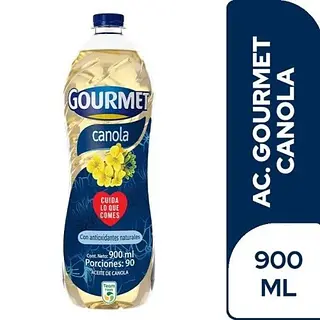 Aceite Gourmet Canola X 900ml