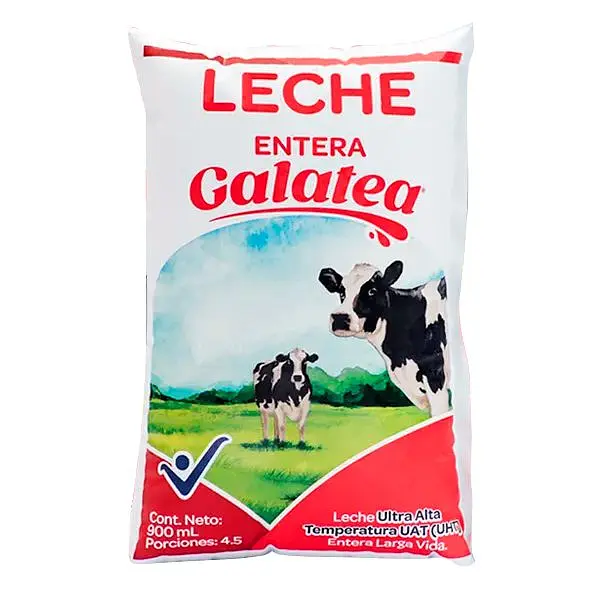 Leche Entera Galatea Uht X 900ml