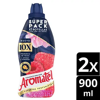 Suavizante Aromatel Frambuesa X 900ml 2 Unidades