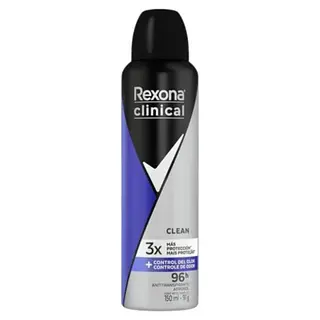 Desodorante Rexona Clinical Clean Aerosol X 150ml