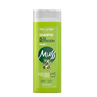 Shampoo Muss Alta Nutrición X400ml