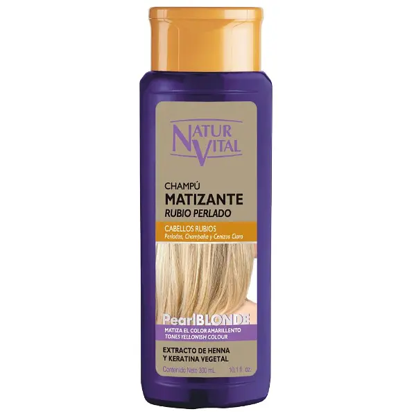 Shampoo Naturvital Matiz/Rubio X300ml
