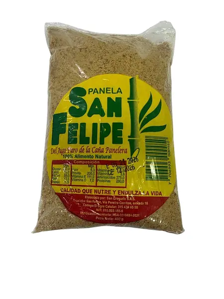 Panela San Felipe Pulverizada X 400grs