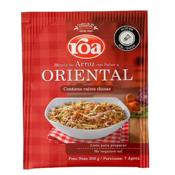 Arroz Roa Oriental X 300gr