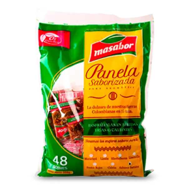 Beb. Panela Masabor Surtida X48 Sobres