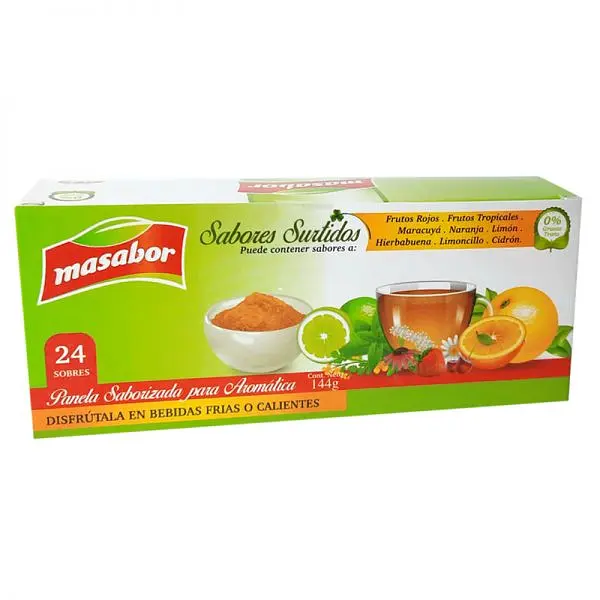 Beb. Panela Masabor Limon X25 Unidades