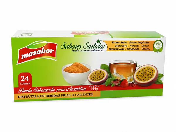 Beb. Panela Masabor Maracuya X25 Unidades