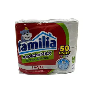 Papel Higiénico Familia Extra - Grande X4 Unidades