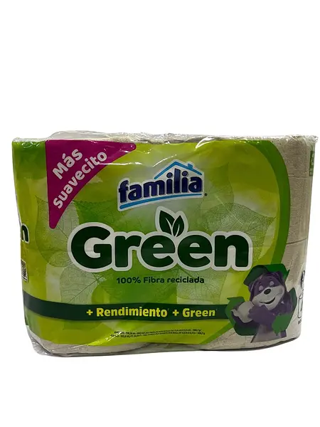Papel. Higiénico Familia Green X4 Unidades