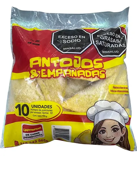 Empanada Antojos Carne X 10uds