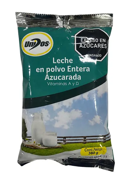 Leche Unidos Polvo Azucarada X 380g