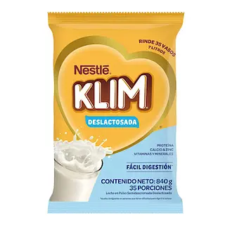 Leche Klim Deslactosada X 840g