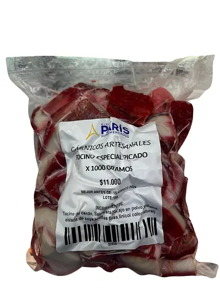Tocino Picado Paris Especial Al Vacio X 1000gr