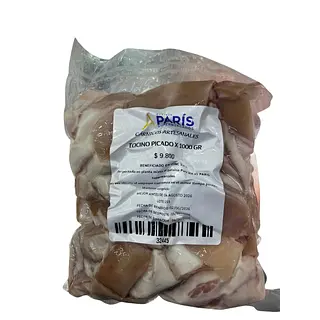 Tocino Picado Paris Al Vacio X 1000gr