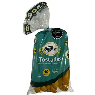 Tostadas Unidos X 180g X 10 Unidades