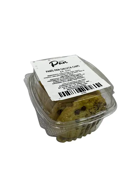 Paris Pan Galleta Chips X 8 Unidades